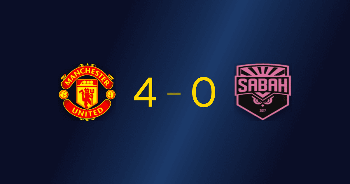 Manchester United 4-0 Sabah FA: un regreso contundente a la fase de liga