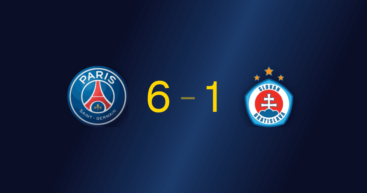 PSG 6-1 Slovan Bratislava: Ferran Torres Hat-Trick Headlines a Rout